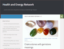 Tablet Screenshot of healthandenergynetwork.com